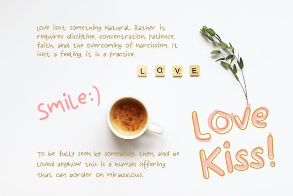 Ririen's Notes Font PNG with transparent background - Preview 6
