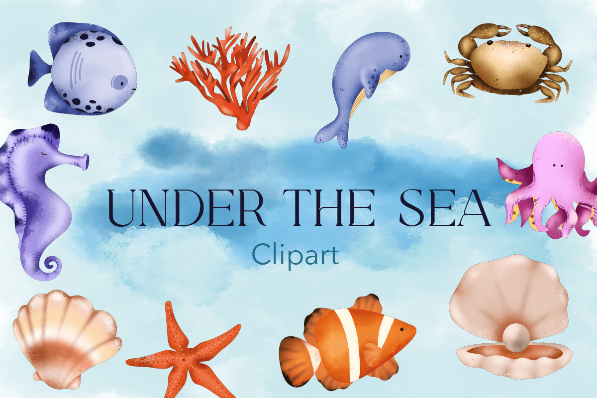 Under the Sea Clipart Free - photo 1