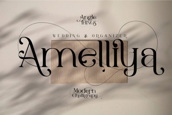 Angle Things Font - Preview 4
