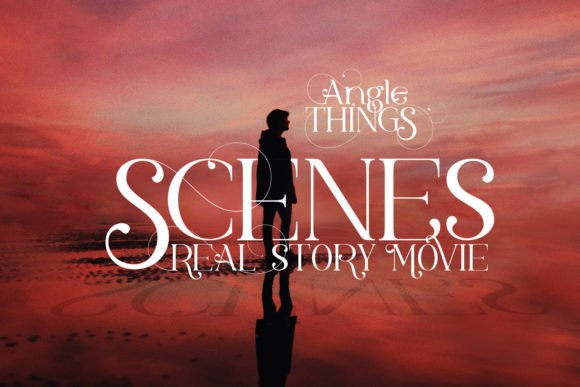 Angle Things Font - Preview 6