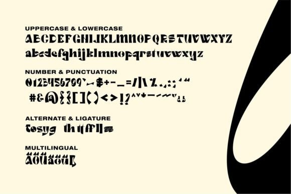 Atosy Font - Preview 5