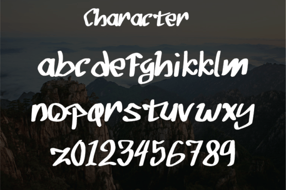 Bagiyo Font PNG with transparent background - Preview 2