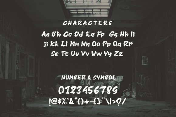 Broken Memories Font - Preview 1