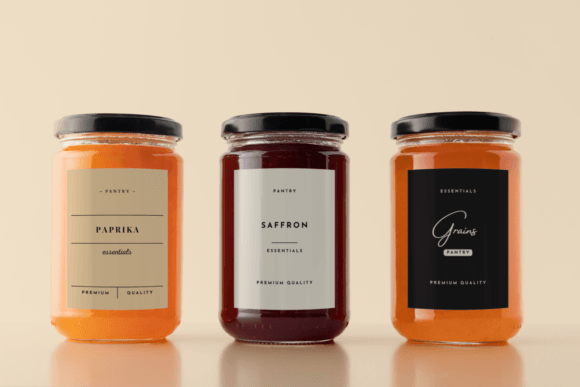 Canva Modern Spice Labels Template