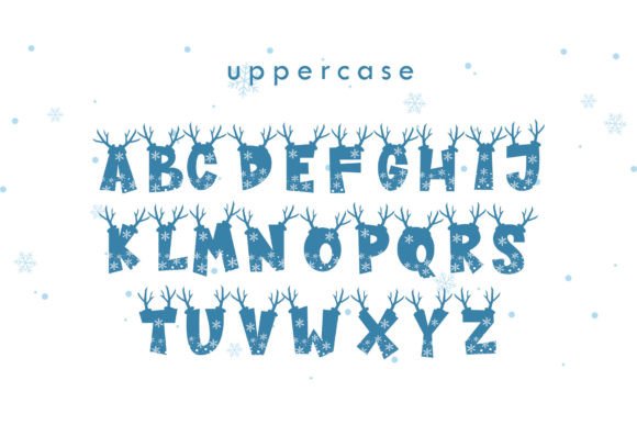 Deer Snow Font - Preview 4
