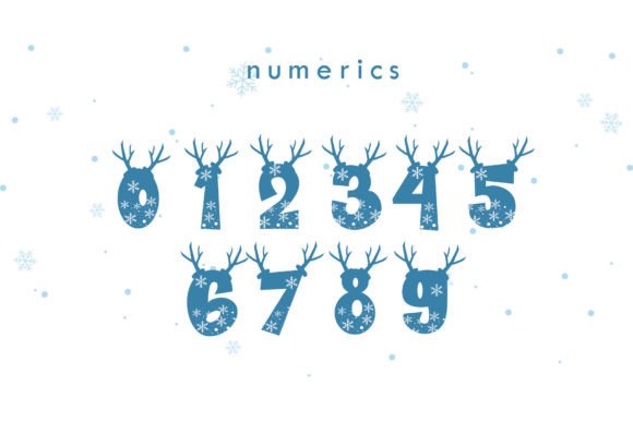 Deer Snow Font - Preview 6