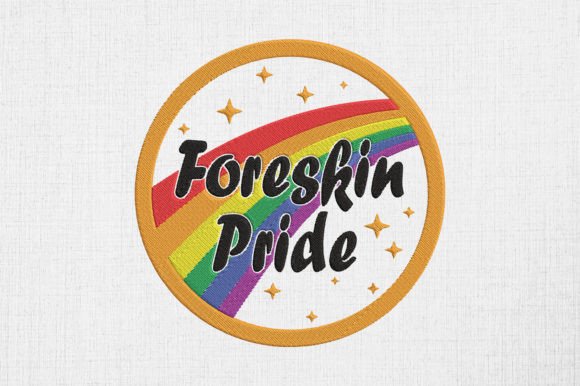 Foreskin Pride Gay Rainbow