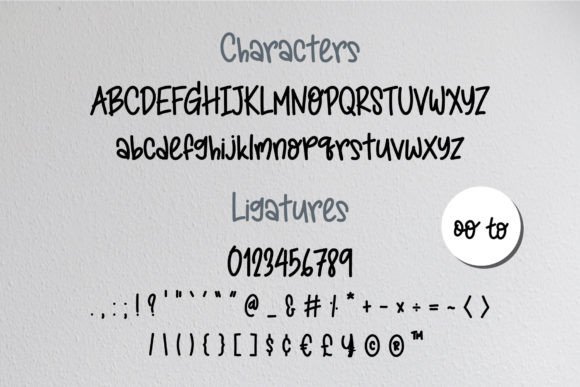 Good Night Font PNG with transparent background - Preview 4