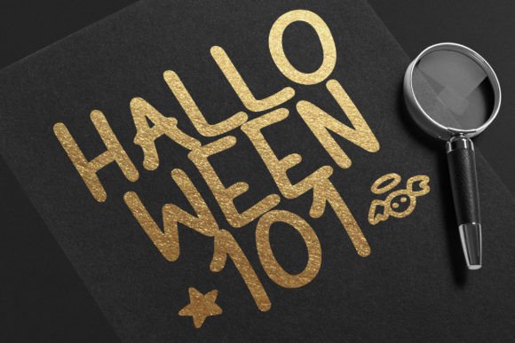 Halloween Font - Preview 2