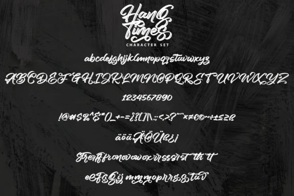 Hang Times Font - Preview 4