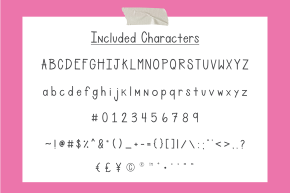 Instant Karma Font PNG with transparent background - Preview 5