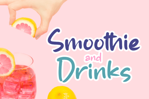 Pasthelo Font PNG with transparent background - Preview 2