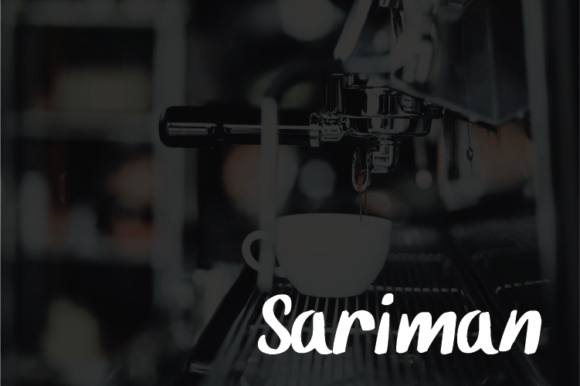 Sariman Font PNG with transparent background - Preview 3