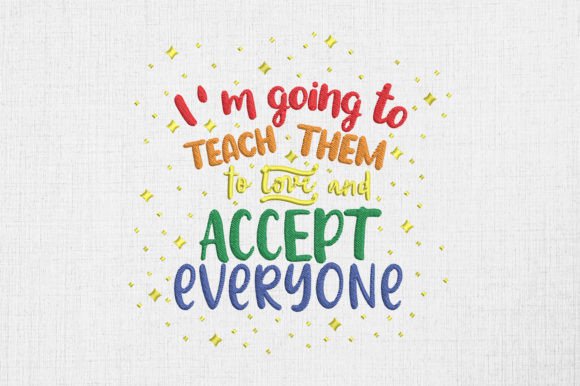 Teacher Teach Accept Everyone LGBT