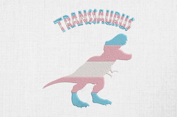 Trans Dinosaur Transexual LGBT Pride