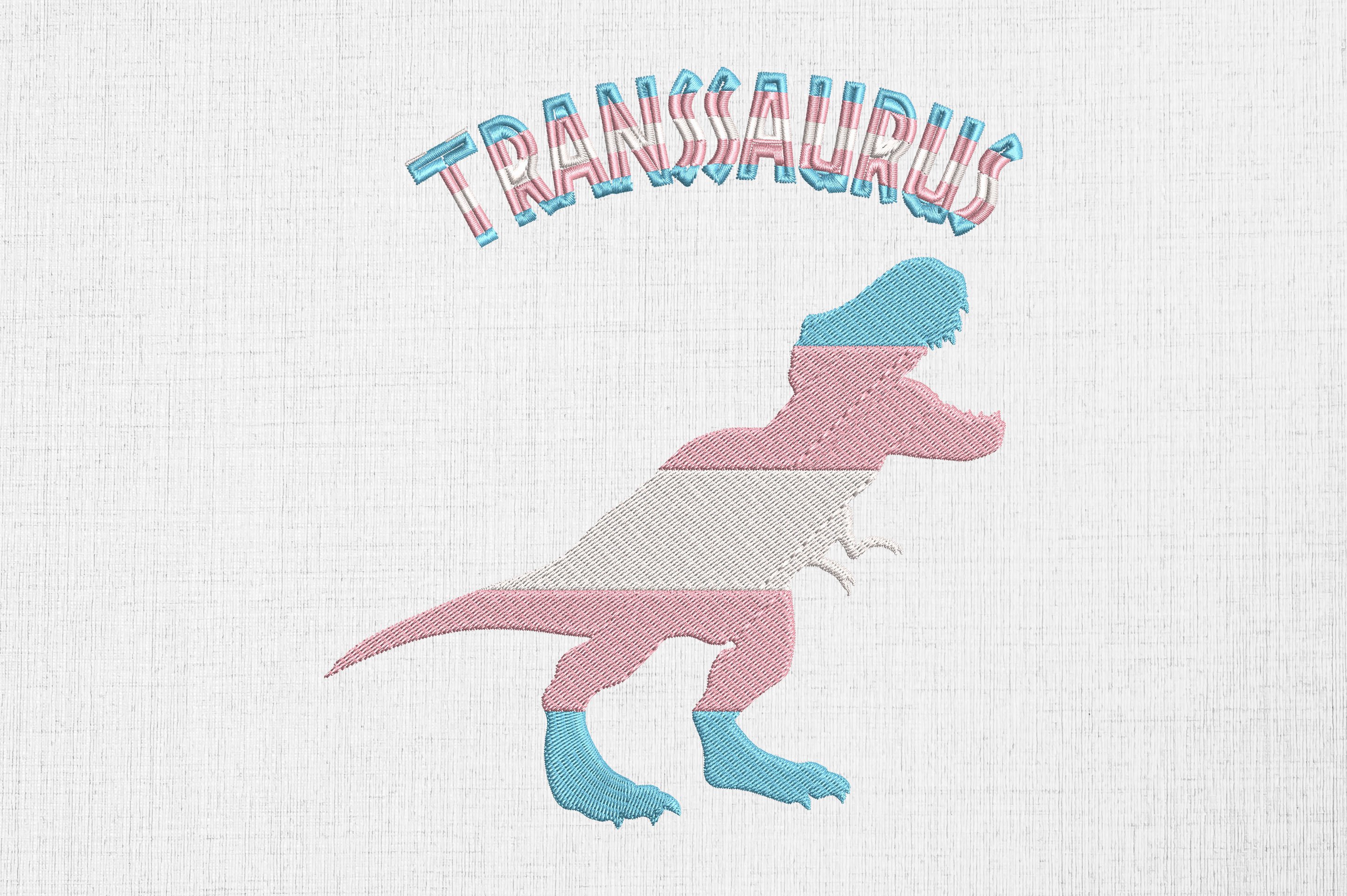 Trans Dinosaur Transexual LGBT Pride