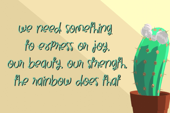 Chubby Cheeks Font - Preview 1