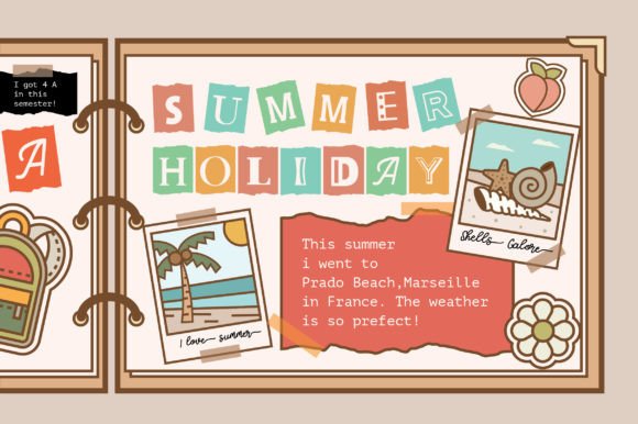 After School Holiday Font - Preview 2