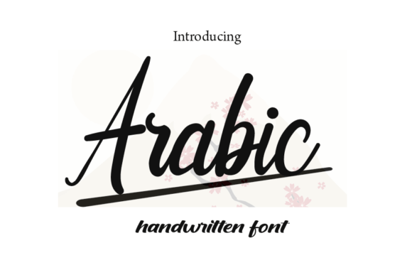 Arabic Font by AA studio · Creative Fabrica font preview