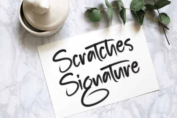 Brush Signature Font - Preview 5