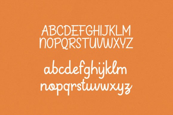 Carrot Font - Preview 1