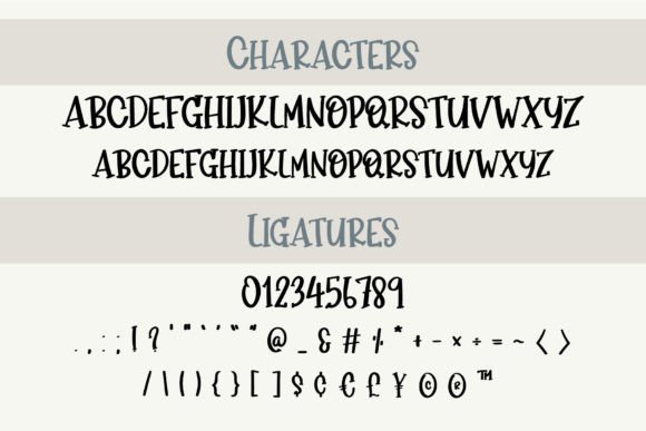 Double You Font - Preview 4