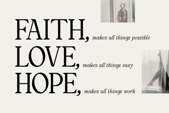 Fearlessly Authentic Font - Preview 3