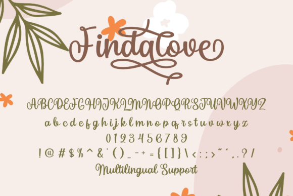 Findalove Font - Preview 6