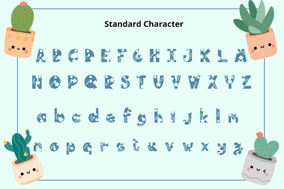 Floral Garden Font font preview - 1
