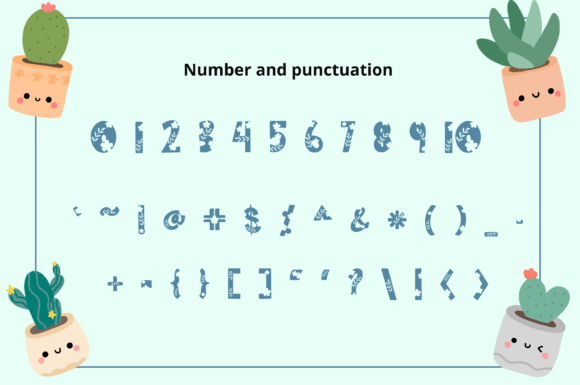 Floral Garden Font font preview - 2