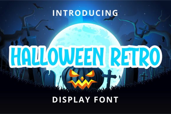 Halloween Retro Font
