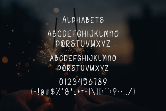 Honeymoon Font Font font preview - 2