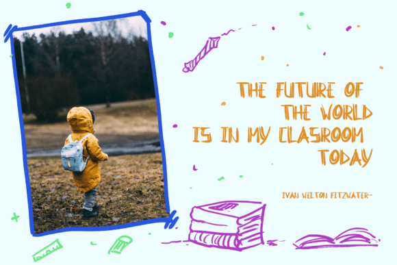 Kids Gen Marker Font PNG with transparent background - Preview 3