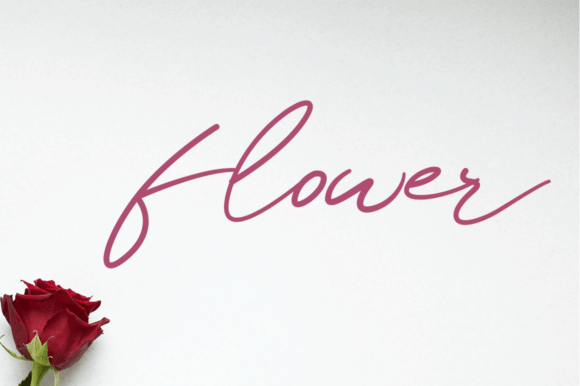 Love One Font PNG with transparent background - Preview 2