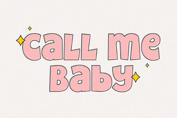 Lunar Pop Font PNG with transparent background - Preview 2