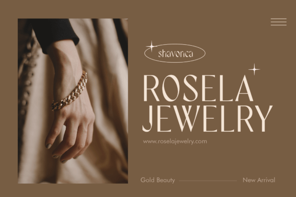 Shavonca Font PNG with transparent background - Preview 3