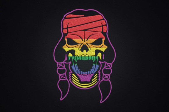 Skull LGBT Pride Gift Proud LGBTQ