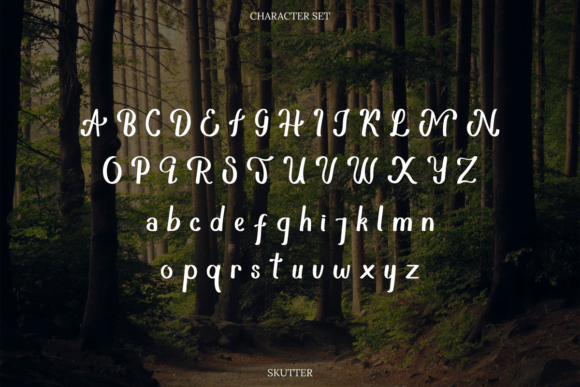 Skutter Font PNG with transparent background - Preview 6