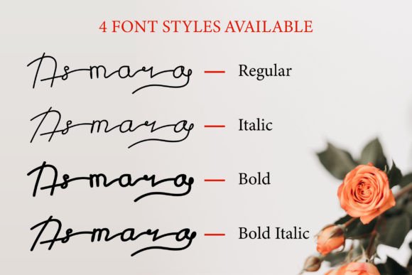 Asmara Font - Preview 5