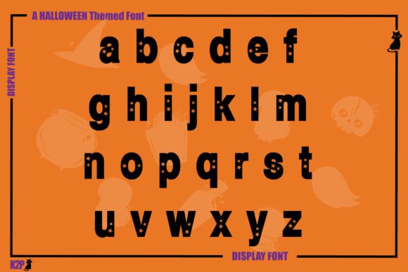 Black Cat on the Block Font - Preview 2