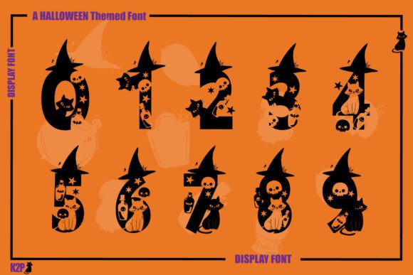 Black Cat on the Block Font - Preview 3