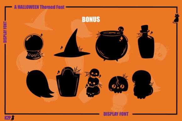 Black Cat on the Block Font - Preview 4