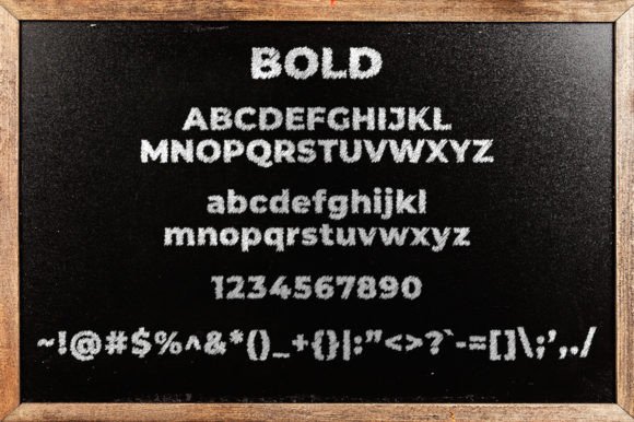Chalk Font - Preview 4