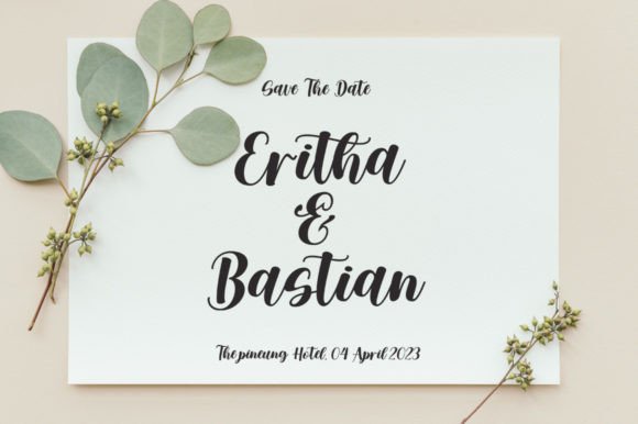 Childa Duo Font PNG with transparent background - Preview 3