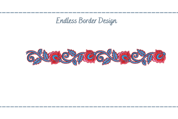 Endless Floral Border