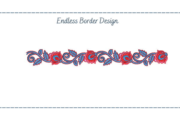 Endless Floral Border