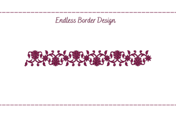 Endless Floral Border