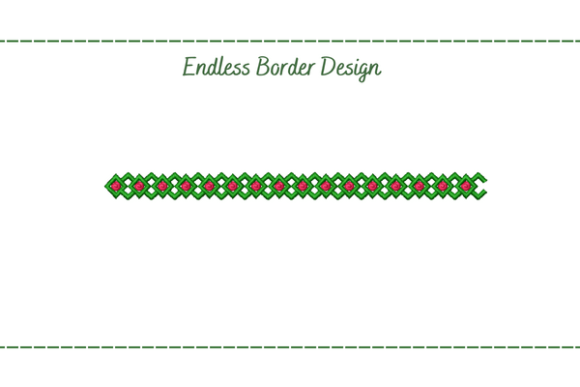 Endless Floral Border