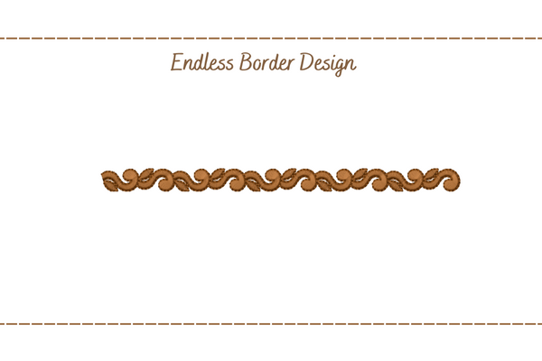 Endless Floral Border