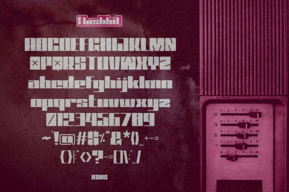 Flashbit Font - Preview 1